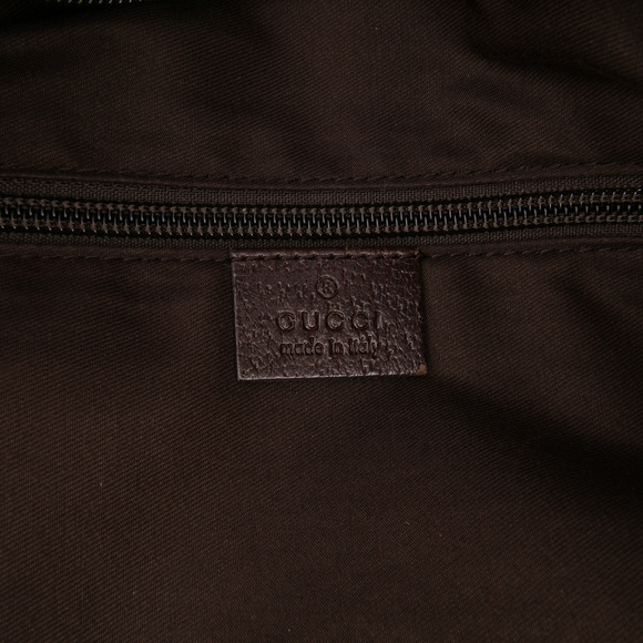 Pre-Loved Gucci GG Canvas Web Tote - Picture 5 of 9